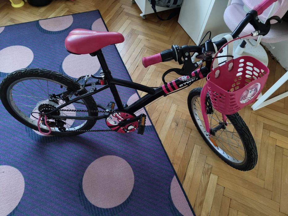 Детско колело Decathlon B'TWIN MISTIGIRL 320 20-Inch Kids' Колело