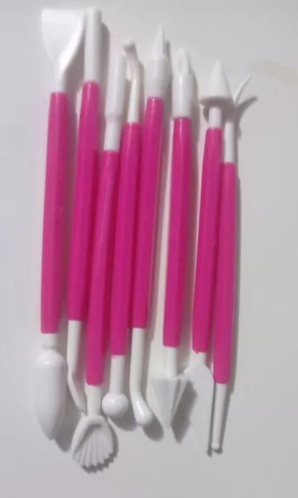 Инструменти за моделиране на фондан / захарно тесто / пластелин