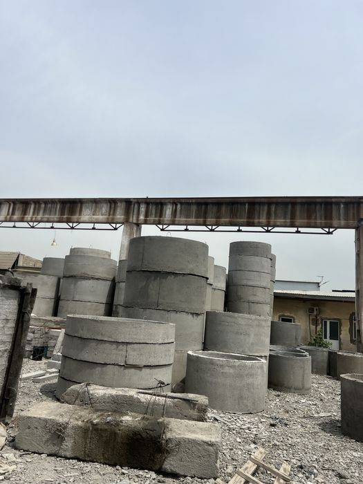 Колодец бетон бордюр лоток Kolsa beton 1m 1,5m 2m