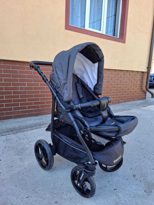 Vand carucior Krausman - Combo Max Dark Grey – Testat ADAC