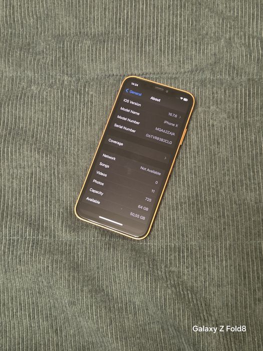 iPhone X / iPhone 17 Pro