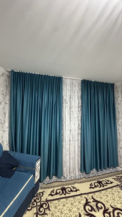 Штор двухстаронный 12 м. - тюль - 6м.