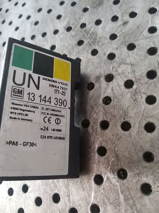 Imobilizator opel meriva a x03 13144390 5wk47631