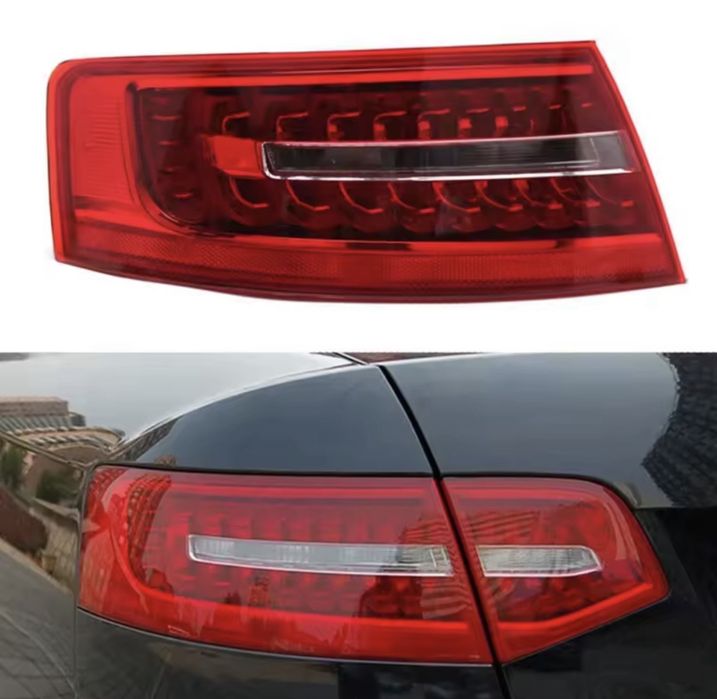 Set Lampa Lampi Triple Tripla Stop Stopuri Audi A6 C6 Facelift FL 2008-2011 Model Scurt Berlina/Limuzina  Stopuri LED A6 C6 4F5945095J 4F5945096J
