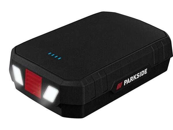 Baterie externa, powerbank Parkside PPB 10.000 A1 + lanterna, noua, sigilata, realizata in Germania