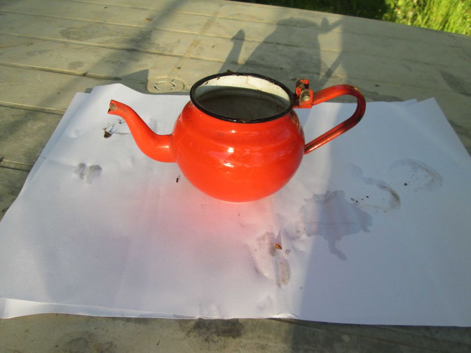 Ceainice mici din 70 pentru tuica fiarta