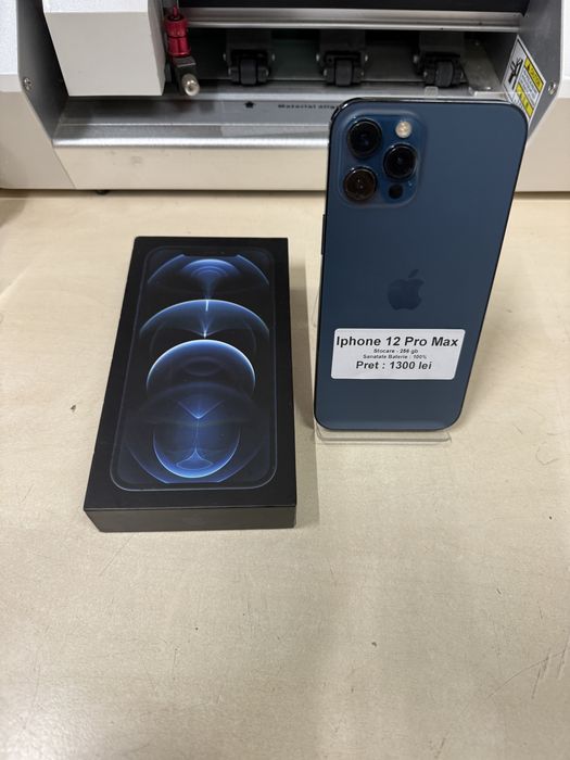 Iphone 12 Pro max / 256 gb / 100% / Impecabil ca Nou / garantie