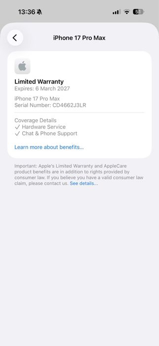 НОВ! *ЛИЗИНГ* iPhone 17 Pro Max 256Gb Deep Blue / ГАРАНЦИЯ