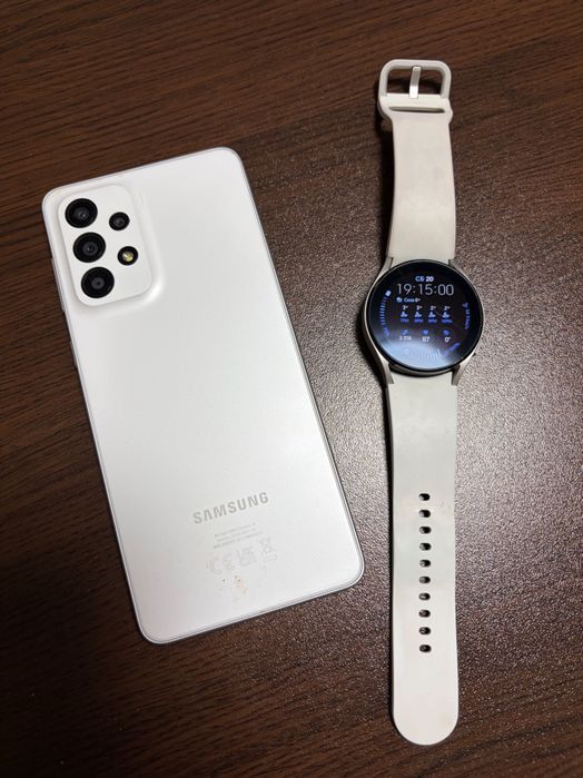 Samsung A33 и Samsung Watch 4
