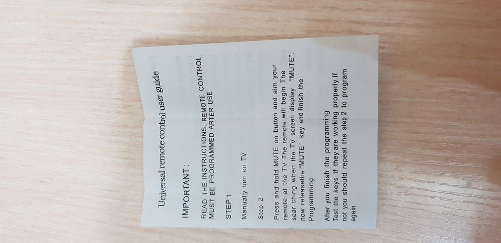 Мини пульт (брелок) для ТВ