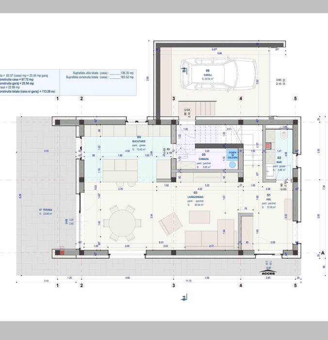 Casa in Chinteni nou construita Priveliste superba  Persoana Fizica