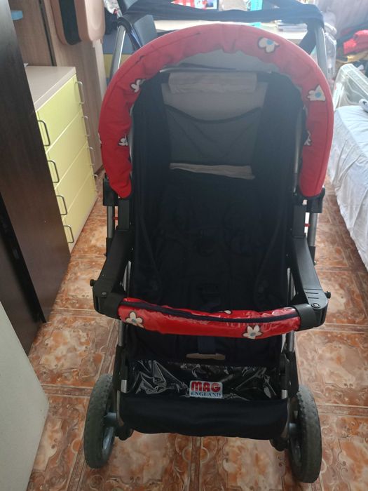 Продавам комбинирана бебешка количка MAG ENGLAND