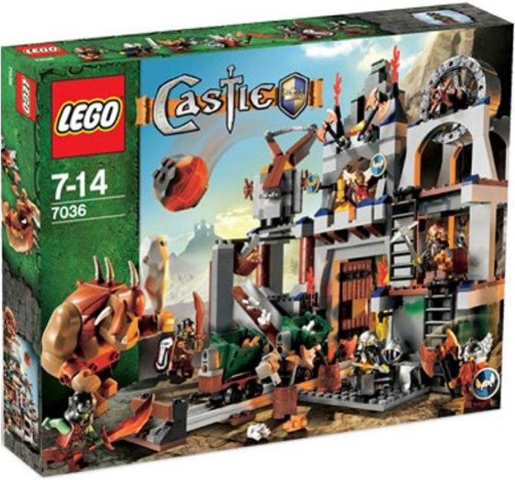 LEGO 7036 Castle - Мината на джуджетата
