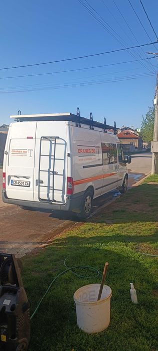 Багажник за бус със стълба