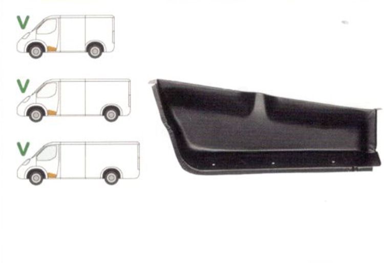 Treapta usa Mercedes Sprinter, 01.1995-2006, VW LT 1996-12.2005, usa Fata stanga/dreapta,