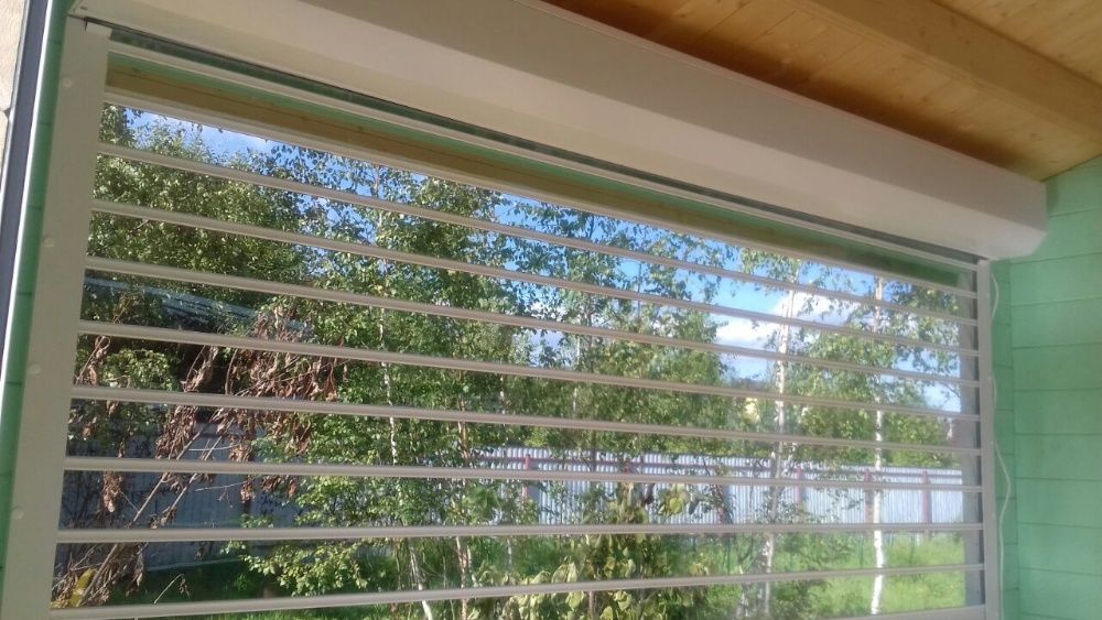 Прозрачные рольставни