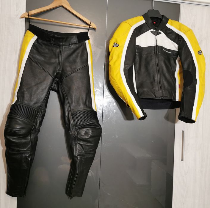 Costum moto piele Hein Gericke mărimea 48