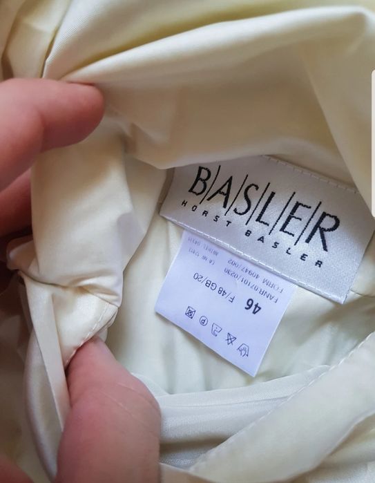 Basler – jachetă impermeabilă bej, mărimea 46