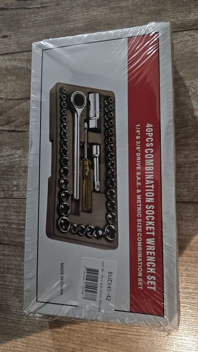 Trusa C set chei Tubulare 40 Piese -  cu Clichet