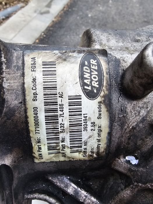 Преден диференциал Land rover evoque 2.2