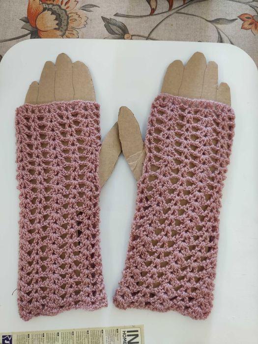 Плетени ръкавици без пръсти