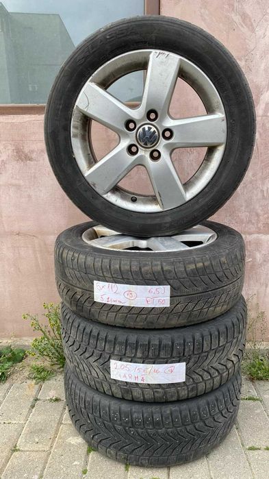 jante alu vw passat golf touran 5x112 anv iarna 205 55 16