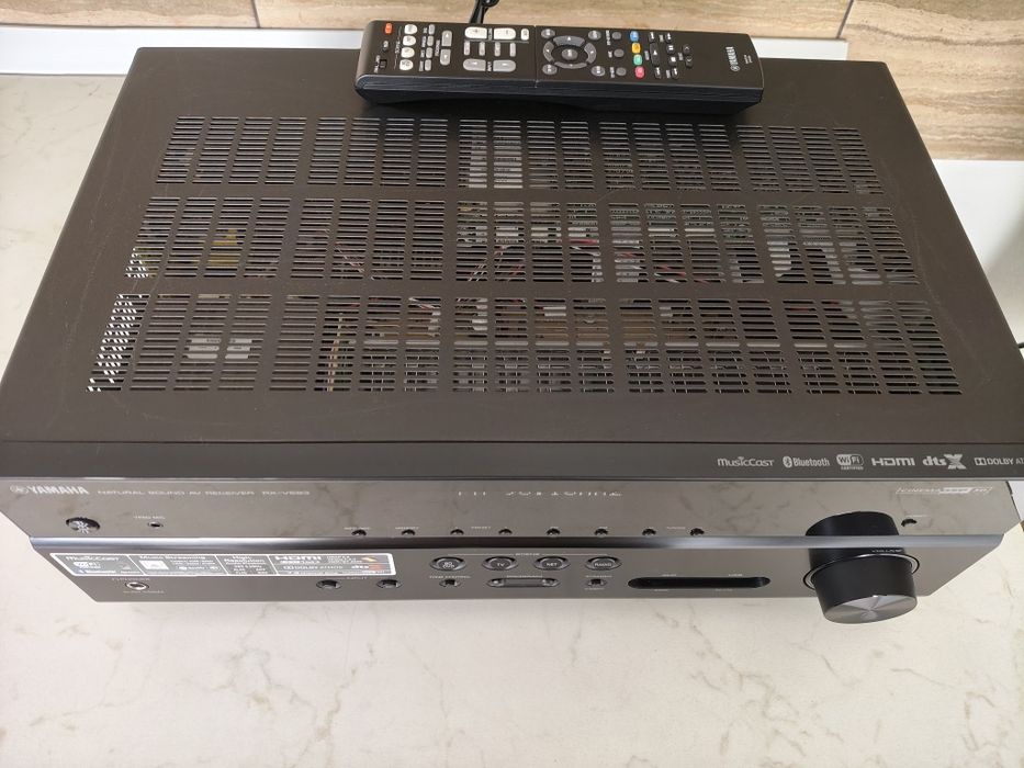 Yamaha RX-V 583 AV receiver stereo / multicanal, wifi, Spotify, internet radio, ca și nou cu ambalaj original