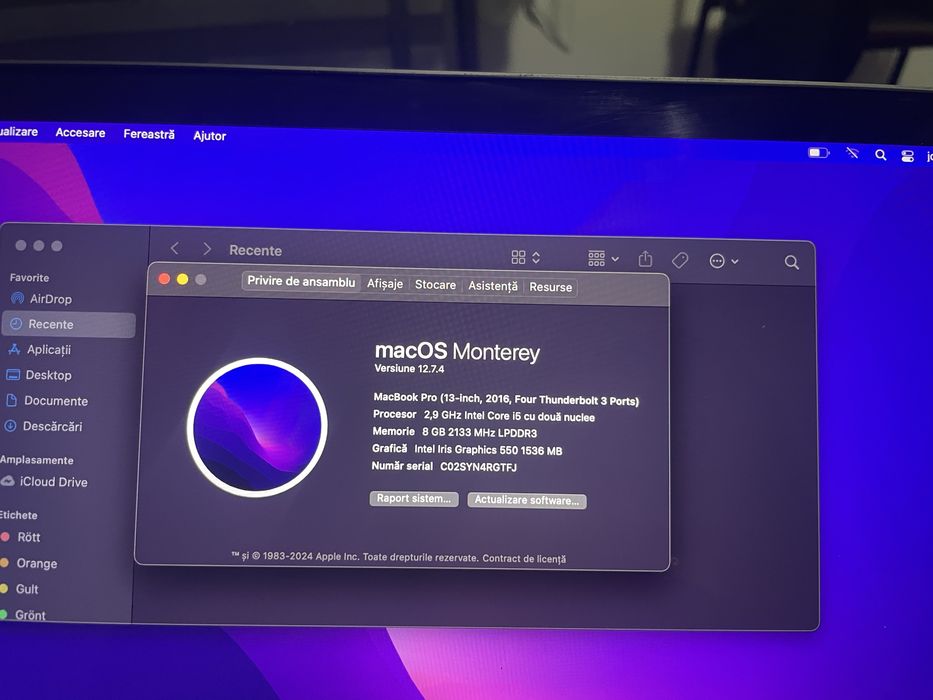 MakBook Pro 256 GB  13inch  touchbar