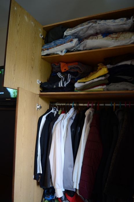 Гардероб с надстройка