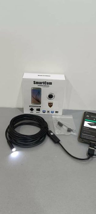 Камера эндоскоп для смартфона, компьютера (USB) с подсветкой
