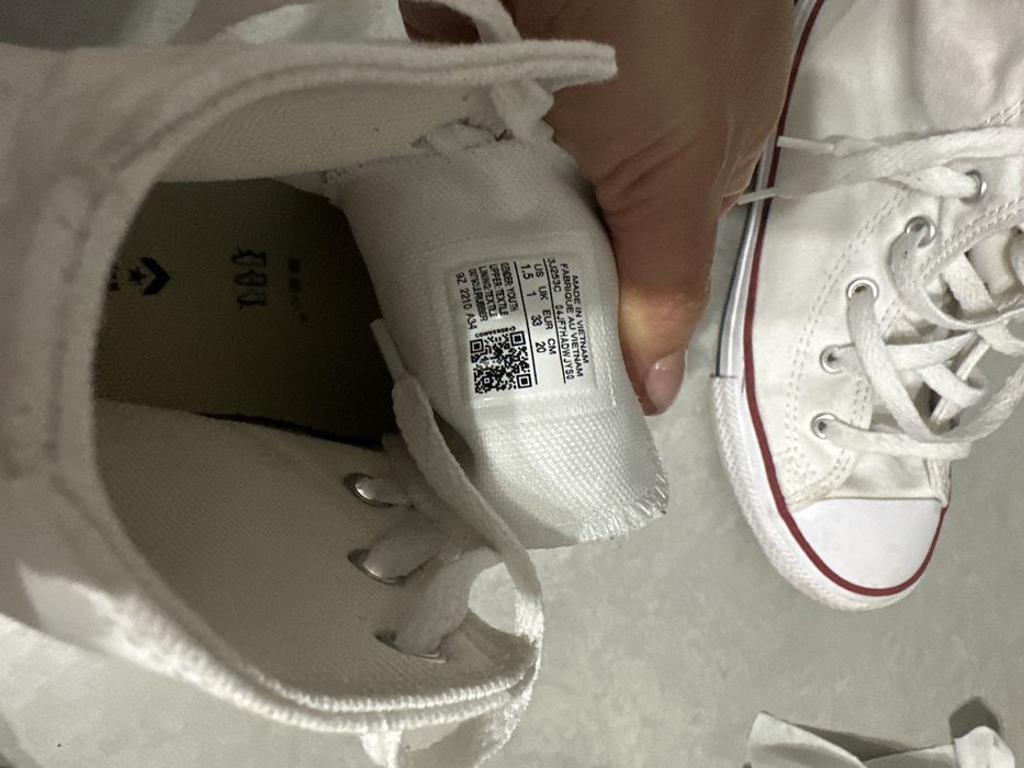 Converse кеды на девочку, оригинал, 33 рр