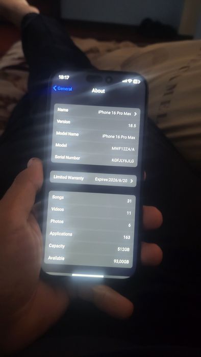 Iphone 16 pro maxx