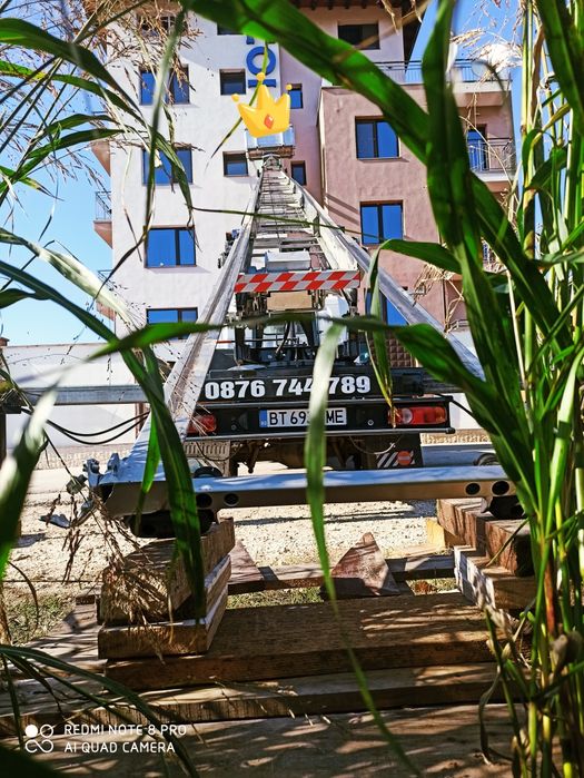 Мобилен хаспел. Строителен асансьор