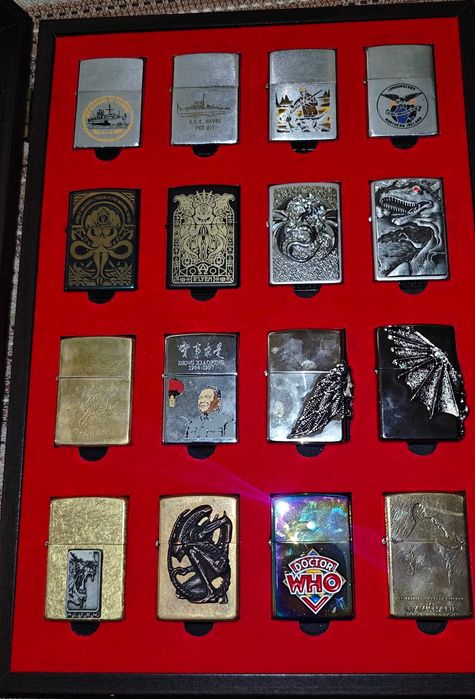 Запалки Zippo — бройки от солидна колекция