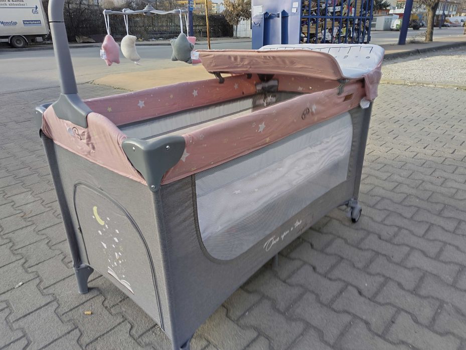 CANGAROO Детска кошара Once upon a time 3 розов