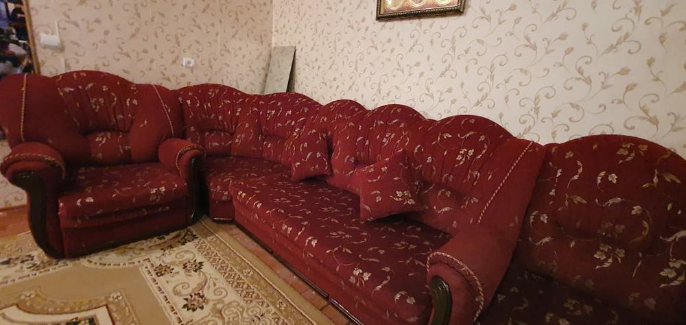 Уголок диван кресло 75000тг