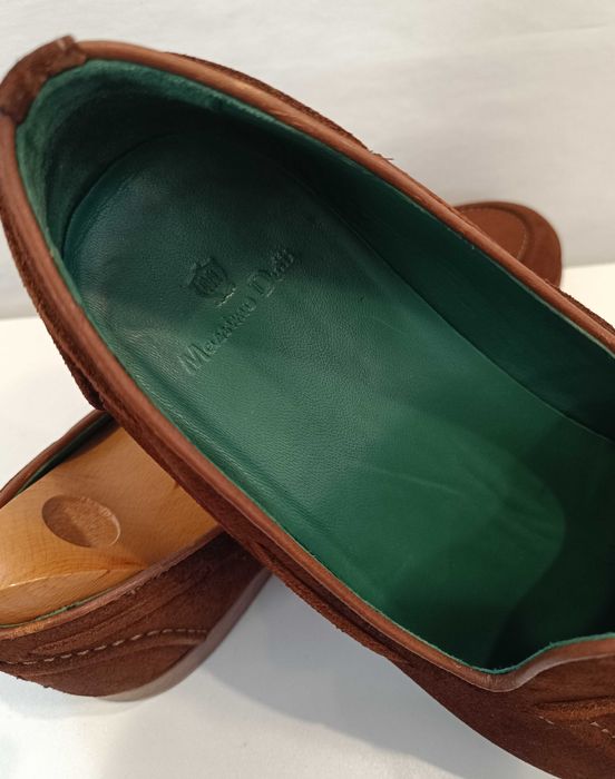 Pantofi loafer tassel 45 premium Massimo Dutti NOI piele naturala