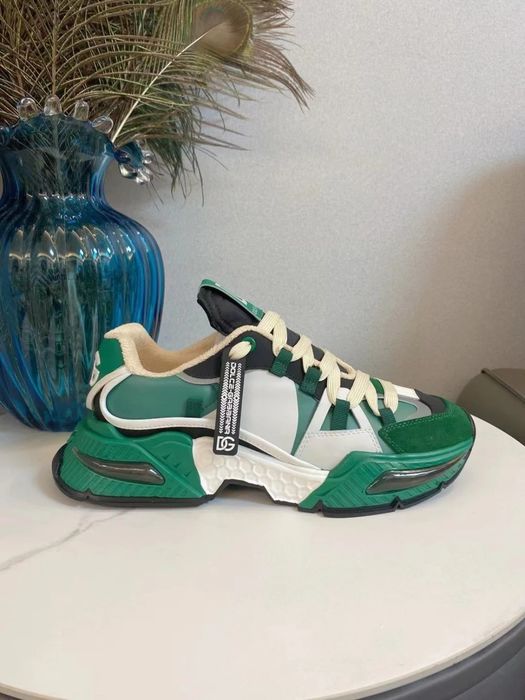 D&G Air Master Sneaker "Green/White"