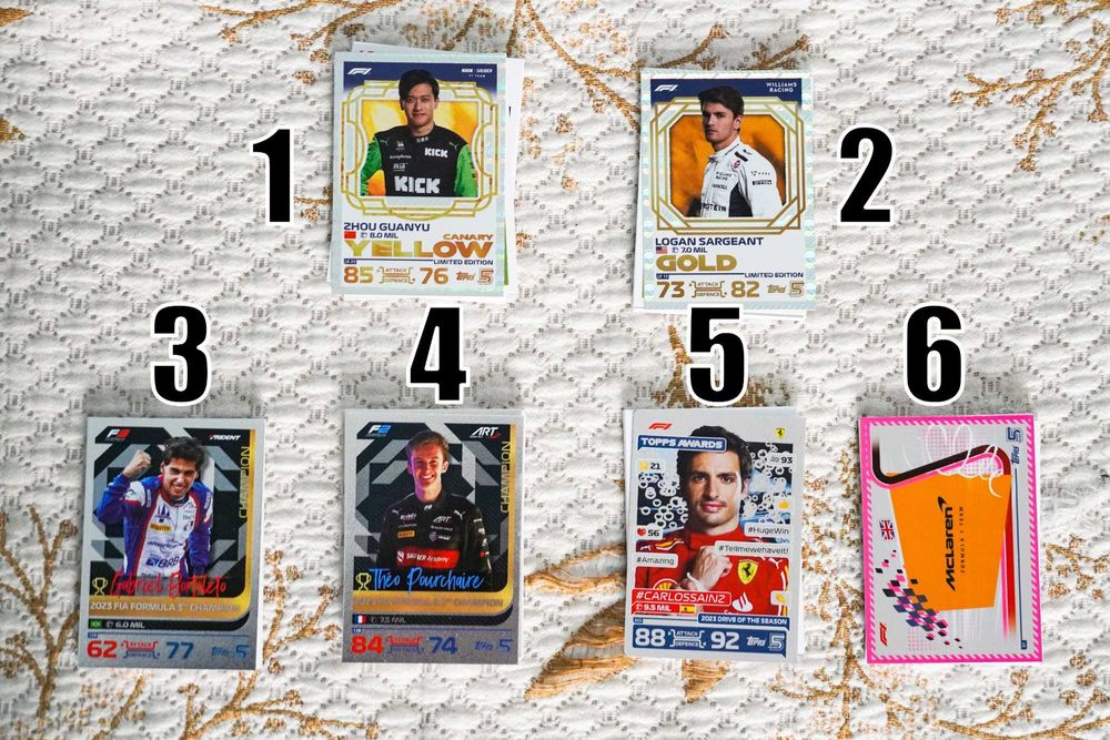 Turbo Attax 2024 карти