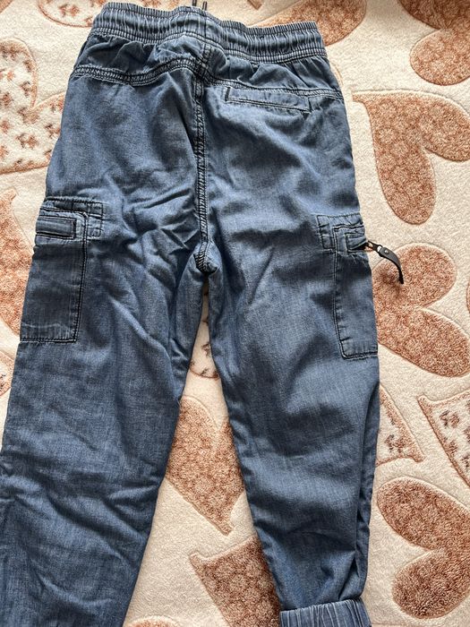 Pantaloni dublati Jogger marimea 134