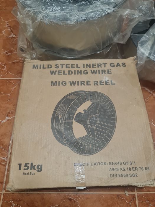 4 role de sirma de 15kg pentru sudat cu CO2