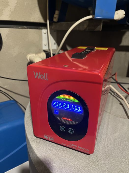 Sursa neintrerupt.centrala 500VA/300W Well (UPS)