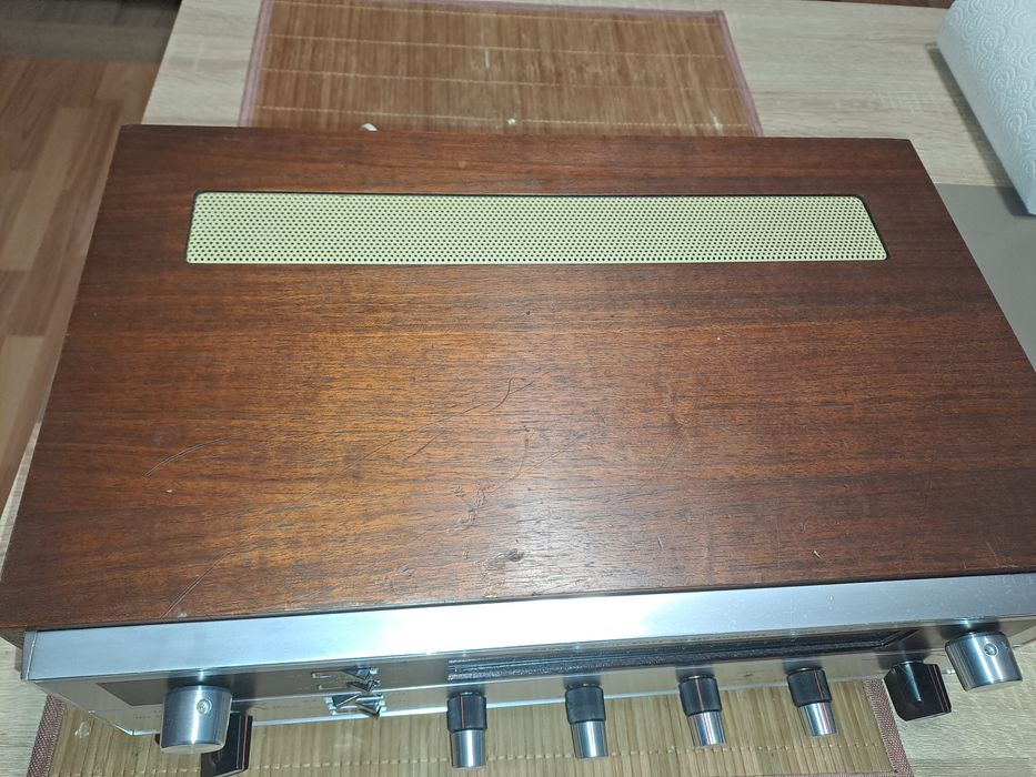 Amplificator receiver vintage SANYO DC-60, 1968, functional