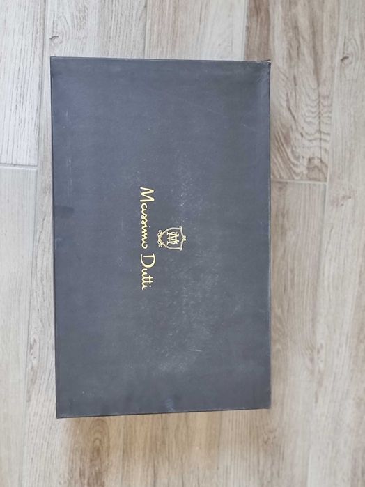 Massimo Dutti кожени ботуши/ чизми pазмер 39
