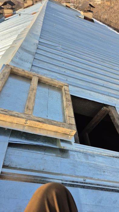 Ремонт крыши, устранение протечк