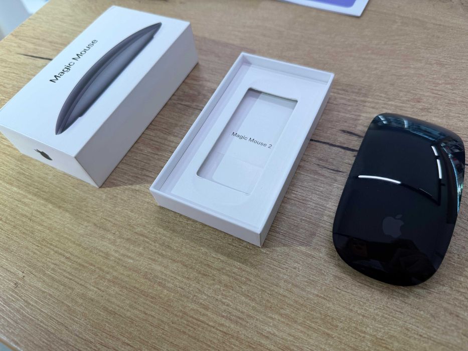 Apple Magic Mouse 2 Space Gray – original – cutie – stare foarte bună