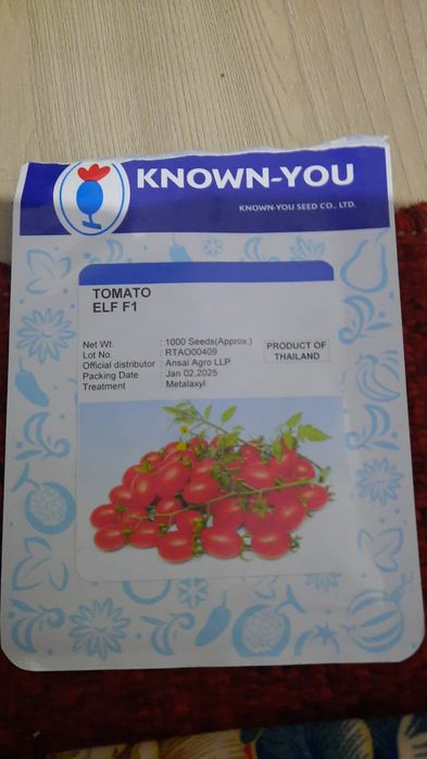 Продам семена томатов чери