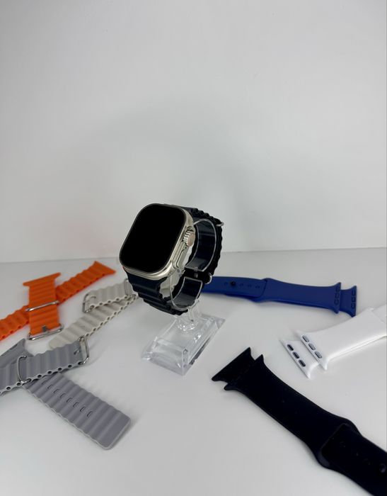 Smartwatch cu look de Applewatch Ultra + 7 curele CADOU