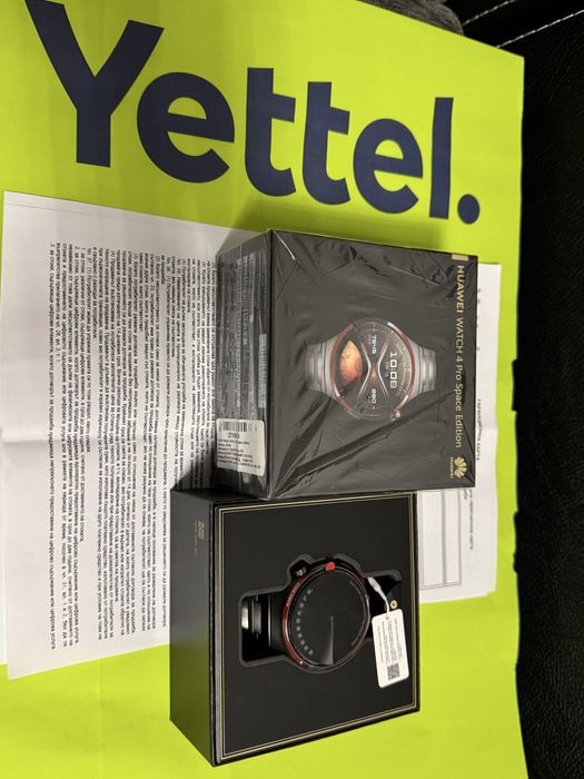 ЧИСТО НОВ 46mm Huawei Watch 4 Pro Space Edition Yettel Гаранция 2026г.