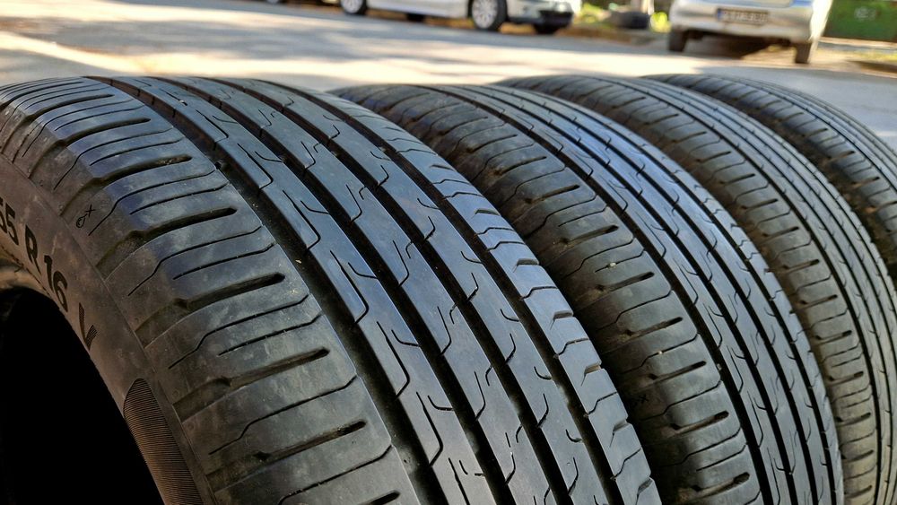 4бр 205/55/16 летни гуми Continental EcoContact 6. Континентал